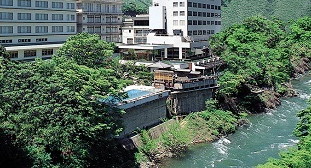 min onsen - 群馬県　利根川上流　ダウンリバー　水上