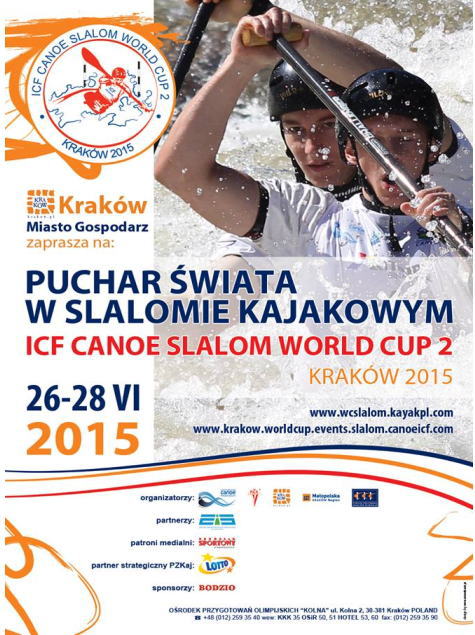 logo slawc2krakow2015 - カヌースラロームワールカップ　第２戦　Ｋｒａｋｏｗ