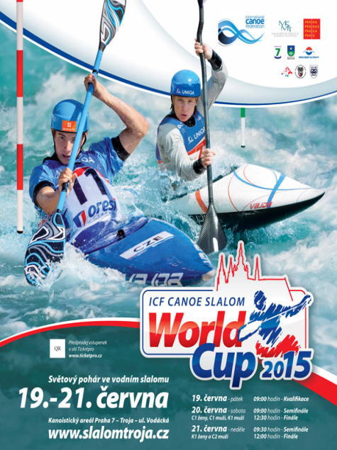 logo slawwc1zhez2015 - スラロームワールドカップ２０１５　プラハ　Ｋ１予選映像