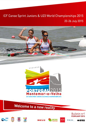 u23icfcanoesorint2015 afiche - Ｕ２３ジュニアスプリント世界選手権　ポルトガル2015