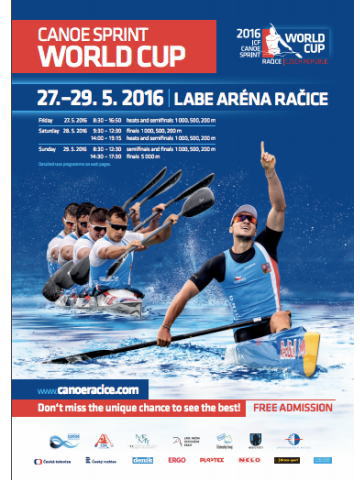 afiche 2016wc2 - カヌー スプリント インターナショナル日程2016