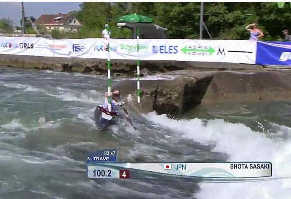 wc4 slm sasaki syo 595x408 - 予選ライブ　カヌースラローム　WORLDCUP最終戦