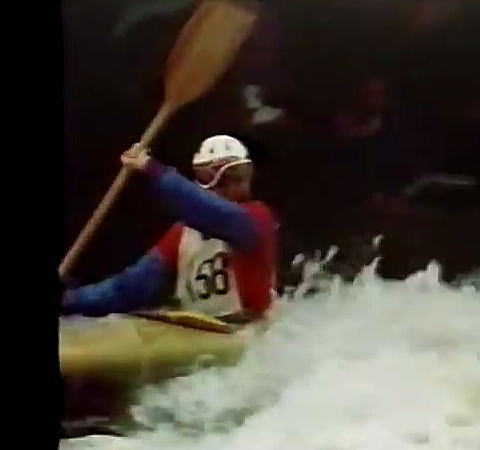 1981boat - 30年前のスラロームとワイルドウォーター映像