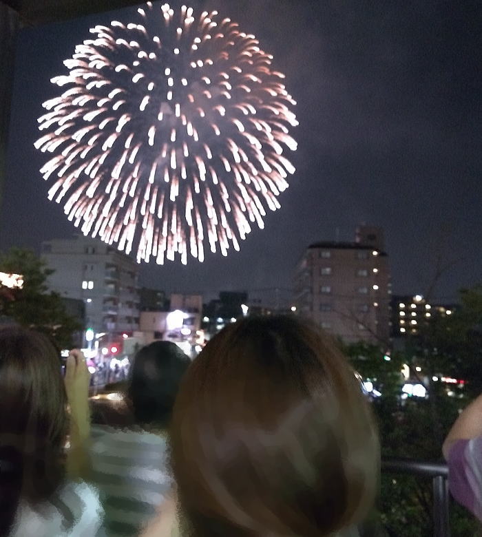 toda hanabi1 - 戸田ボートコースから見える花火