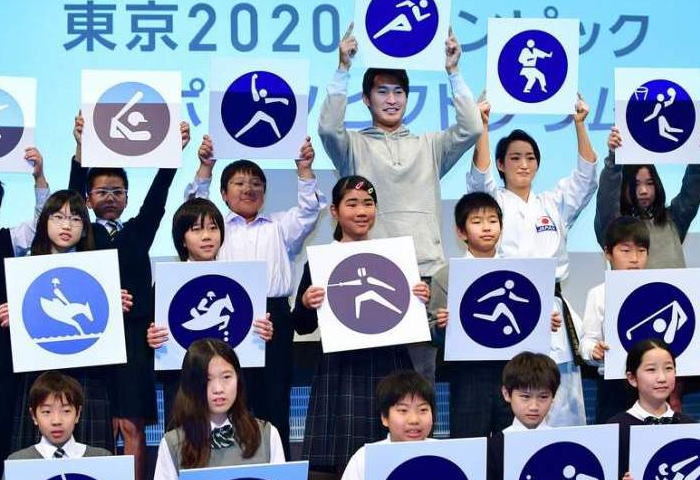 tokyo2020pis - 2020 Tokyo Olympic Pictogram　ピクトグラム決定