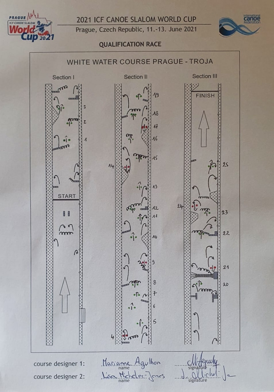 20210612slmwc 001coursedegine - 2021 ICF CANOE SLALOM WORLD CUP PRAGUEチェコ