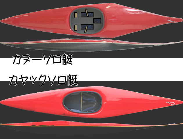 c1k1boat - カヌー　カヤック　スラローム艇の違い