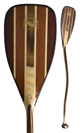 canoe paddle wood01 - カヌーパドルサイズの決め方
