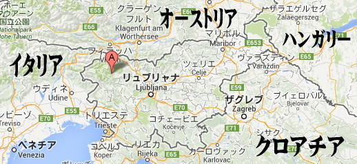 ljubliana plan - ICFカヌーマラソン　ワールドカップ　Bohinj湖