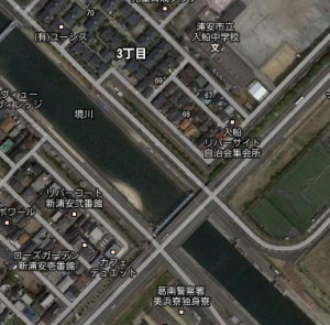 sakaigawa01 - 千葉県浦安で　カヌー遭難死亡事故　